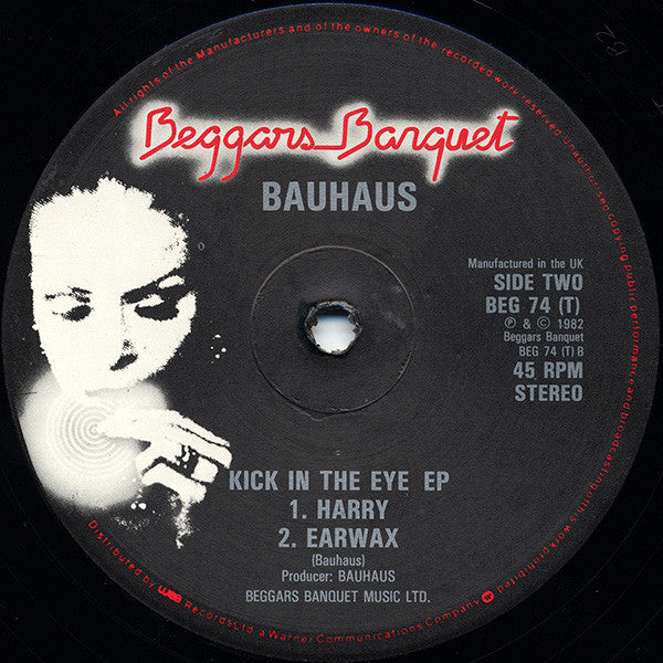 Bauhaus : Kick In The Eye (Searching For Satori E.P.) (12", EP, Bla)