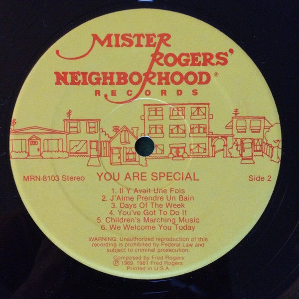 Mister Rogers : You Are Special (LP, RE)