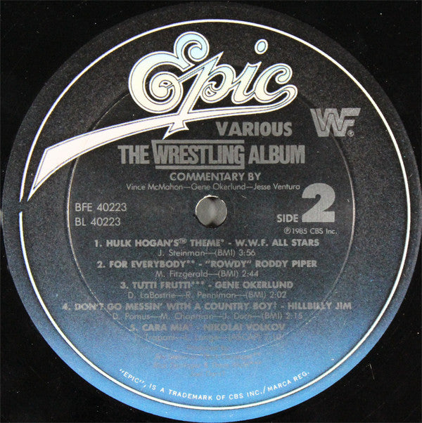 Various : The Wrestling Album (LP, Album)