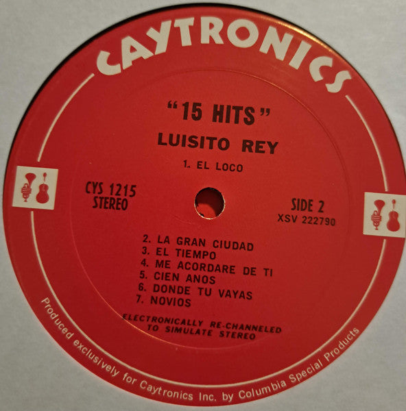 Luisito Rey : 15 Hits (LP, Comp)