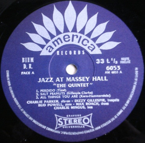 Charlie Parker • Dizzy Gillespie • Bud Powell • Max Roach • Charlie Mingus* : Jazz At Massey Hall (LP, Album, RE)