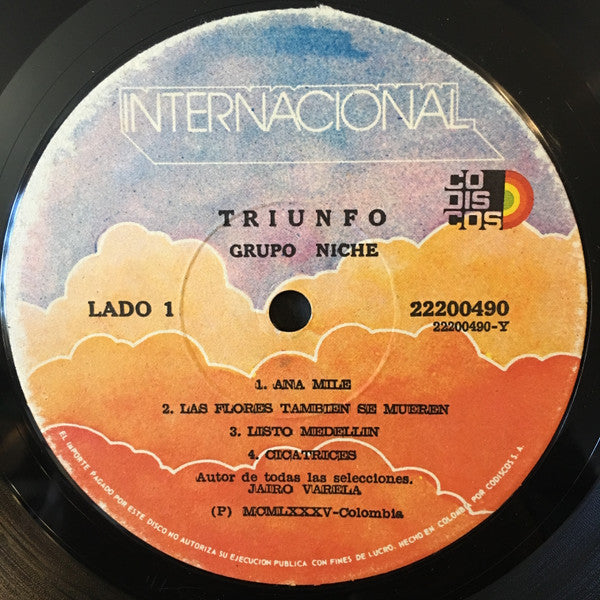 Grupo Niche : Triunfo (LP, Album)
