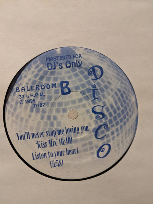 Sonia / Odyssey - You'll Never Stop Me Loving You / Listen To Your Heart / Use It Up Wear It Out vinyl record, 12" (Near Mint (NM or M-)) | Lulo Records