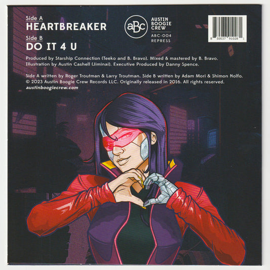 Starship Connection : Heartbreaker (7", RP, Red)