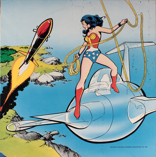 Unknown Artist : Songs And Stories About The Justice League Of America (LP)