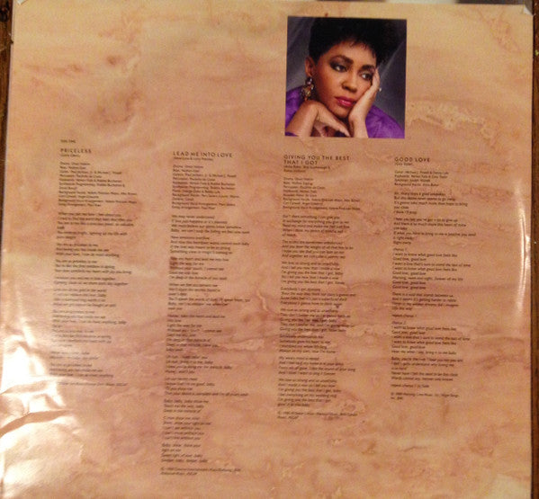 Anita Baker : Giving You The Best That I Got (LP, Album, Promo)