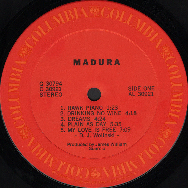 Madura : Madura (2xLP, Album, San)
