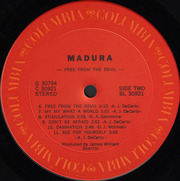 Madura : Madura (2xLP, Album, San)