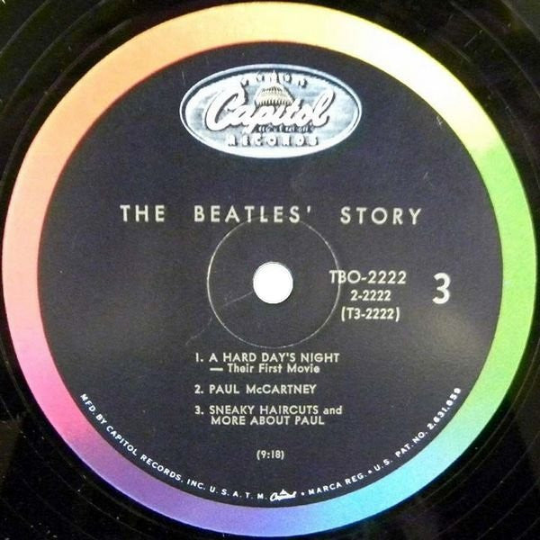The Beatles : The Beatles' Story (2xLP, Album, Mono)