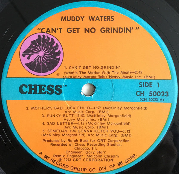 Muddy Waters : Can't Get No Grindin' (LP, Album)