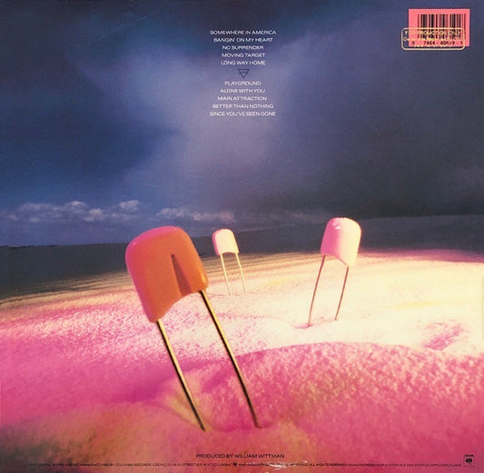 The Outfield : Bangin' (LP, Album, Car)