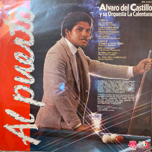 Alvaro Del Castillo Y Su Orquesta La Calentura : Al Puerto (LP, Album)