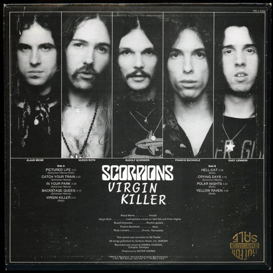 Scorpions : Virgin Killer (LP, Album)