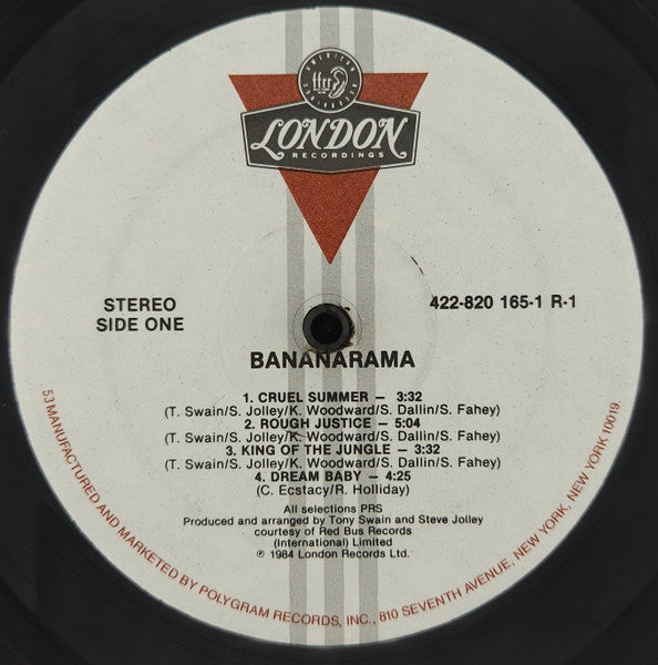 Bananarama : Bananarama (LP, Album, 53,)