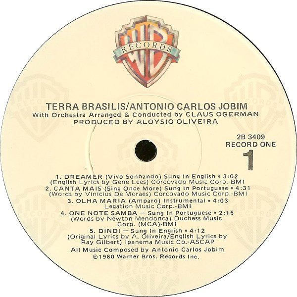 Antonio Carlos Jobim : Terra Brasilis (2xLP, Album, RE, Spe)