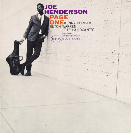 Joe Henderson : Page One (LP, Album, RE)