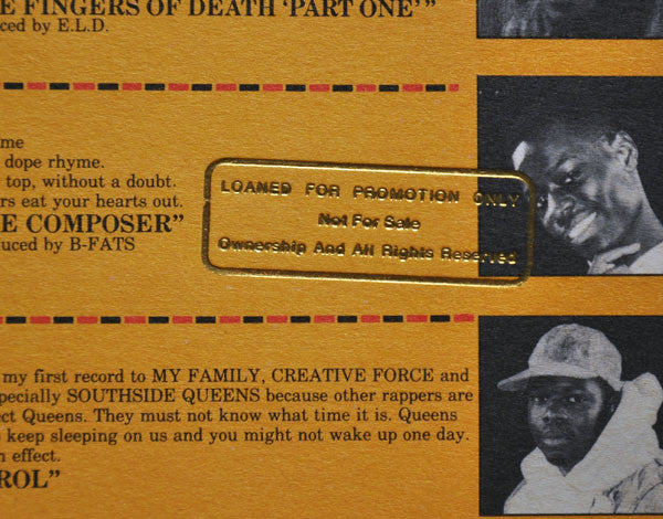 Various : Rap's New Generation (LP, Comp, Promo)