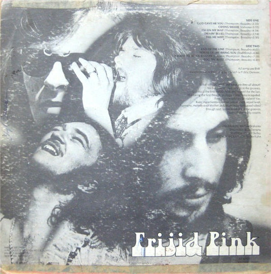 Frijid Pink : Frijid Pink (LP, Album, Club)