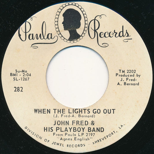 John Fred & His Playboy Band : Judy In Disguise (With Glasses) (7", Single)