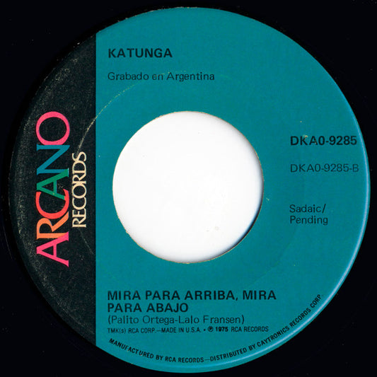 Katunga : Palo Bonito (7")