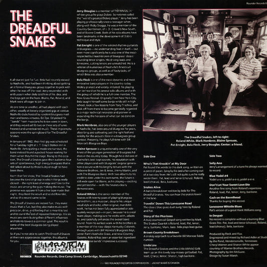 The Dreadful Snakes : Snakes Alive! (LP, Album)