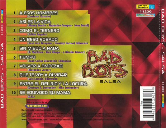 Bad Boys (18) : Salsa (CD, Album)
