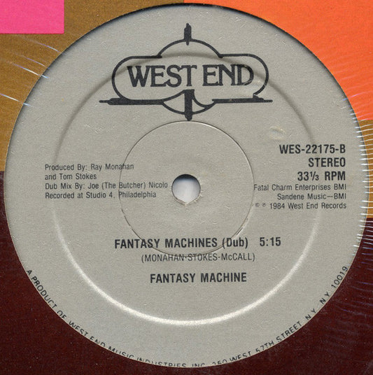 Fantasy Machine - Fantasy Machines vinyl record, 12" (Very Good Plus (VG+)) | Lulo Records
