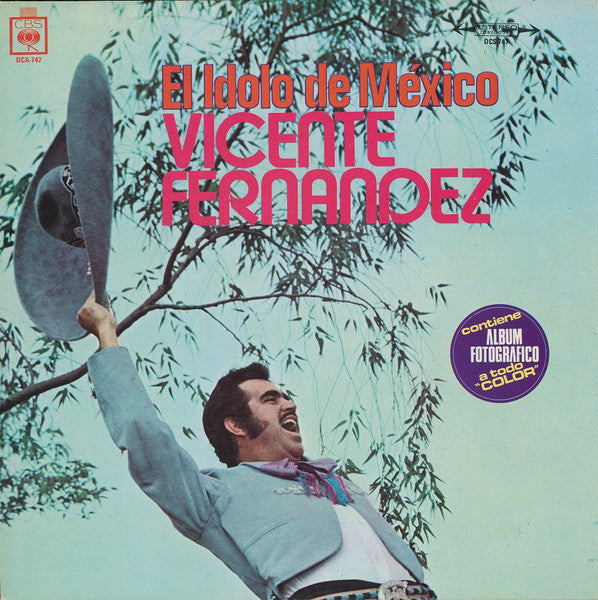 Vicente Fernandez : El Idolo De México (LP, Album, RE, RP, Gat)