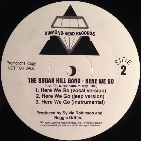 Sugarhill Gang : Boyz From Da Hill (12", Promo)