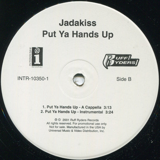 Jadakiss - Put Ya Hands Up vinyl record, 12" (Very Good Plus (VG+)) | Lulo Records