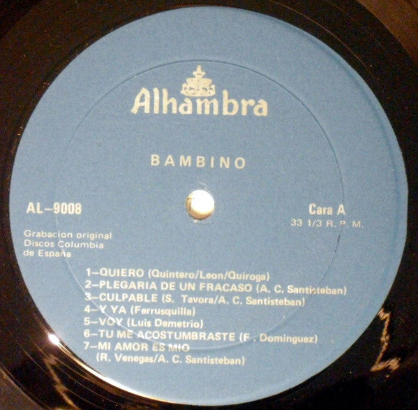 Bambino : Bambino (LP, Album)