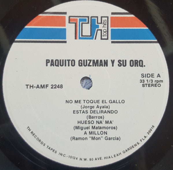 Paquito Guzman : El Caballero De La Salsa (LP, Album)