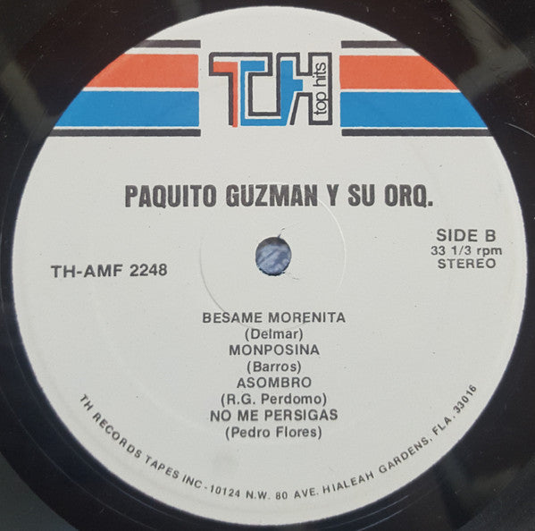 Paquito Guzman : El Caballero De La Salsa (LP, Album)
