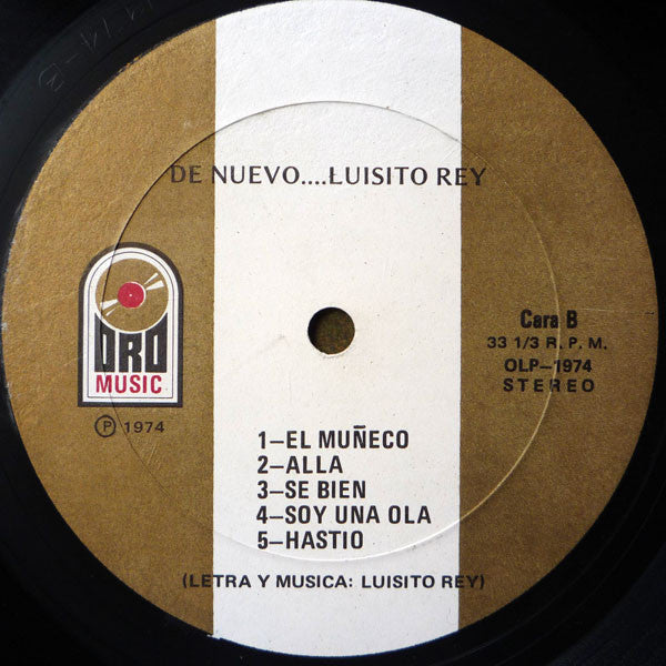 Luisito Rey : De Nuevo (LP, Album)