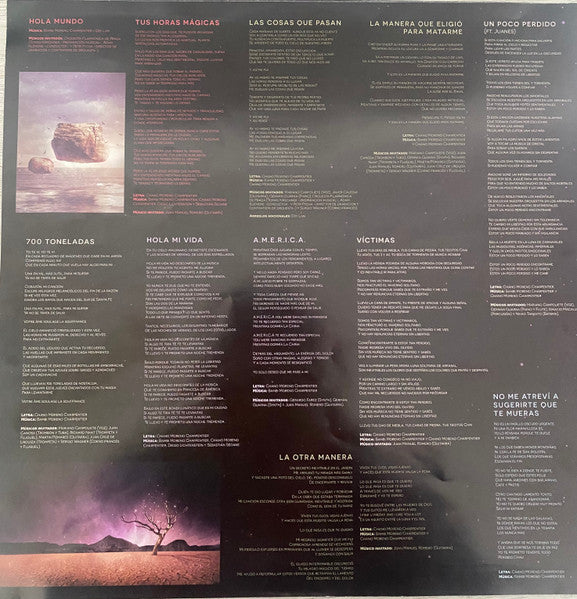 Tan Biónica : Hola Mundo (LP, Album, Ltd, RE, Gat)