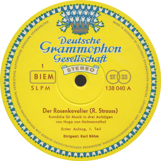 Richard Strauss - Marianne Schech, Irmgard Seefried, Rita Streich, Dietrich Fischer-Dieskau, Kurt Böhme, Staatskapelle Dresden, Karl Böhm - Der Rosenkavalier vinyl record, 4xLP (Near Mint (NM or M-)) | Lulo Records