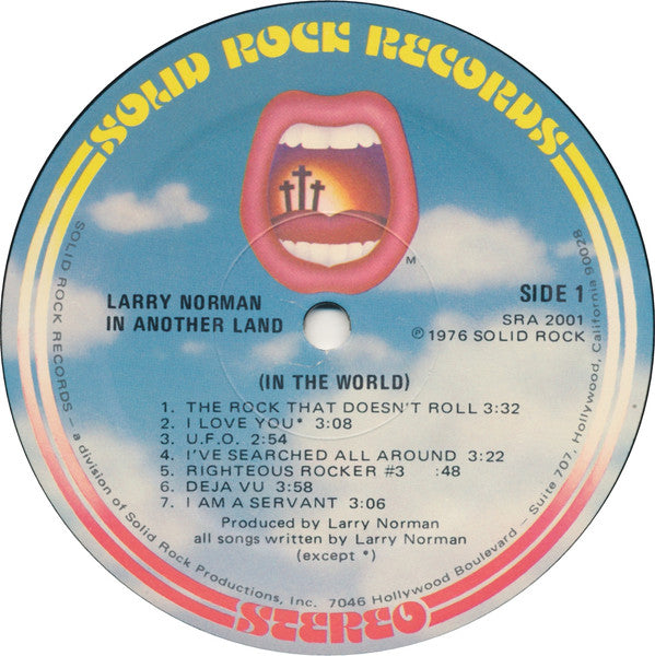 Larry Norman : In Another Land (LP, Album, Gat)