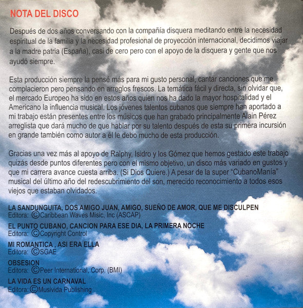 Issac Delgado : La Primera Noche (CD, Album)