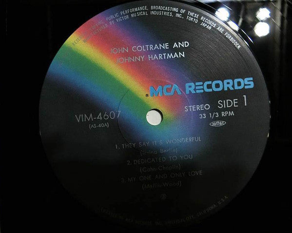 John Coltrane And Johnny Hartman : John Coltrane And Johnny Hartman (LP, Album, RE, Gat)