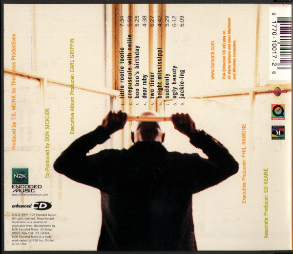 Thelonious Monk Jr. : Monk On Monk (CD, Album, Enh)
