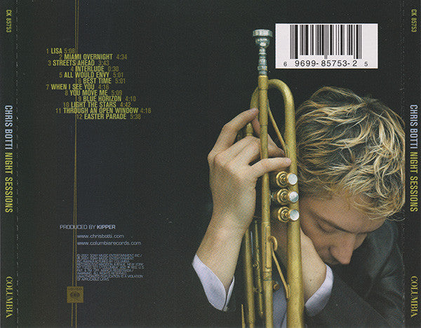 Chris Botti : Night Sessions (CD, Album)