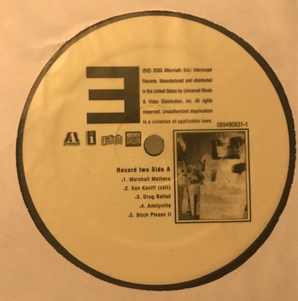 Eminem : The Marshall Mathers LP (2xLP, Album, RE, 180)