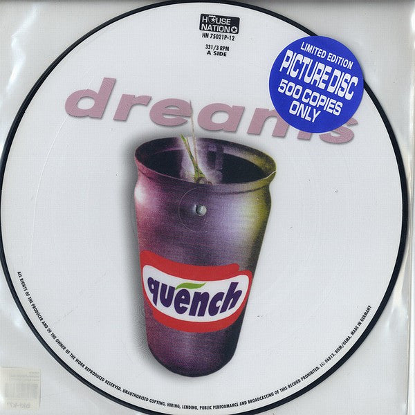 Quench : Dreams (12", Ltd, Pic)