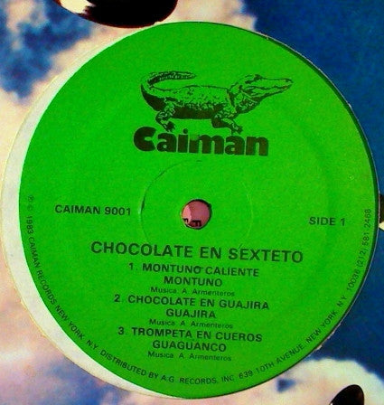 Alfredo "Chocolate" Armenteros : Chocolate En Sexteto (LP, Album)