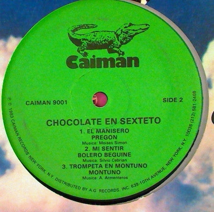 Alfredo "Chocolate" Armenteros : Chocolate En Sexteto (LP, Album)
