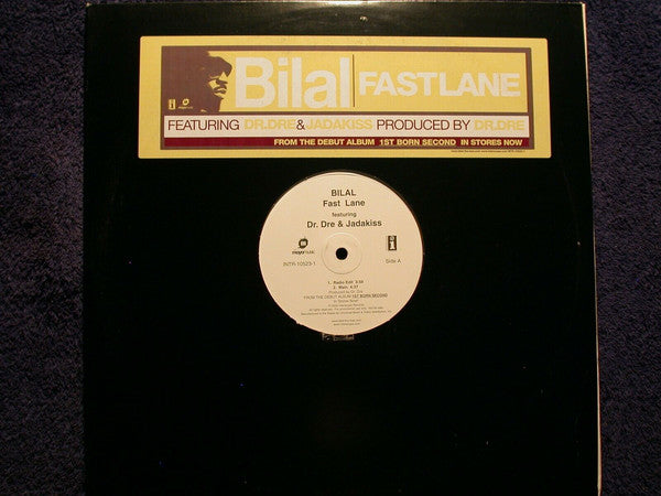 Bilal : Fast Lane (12", Single)