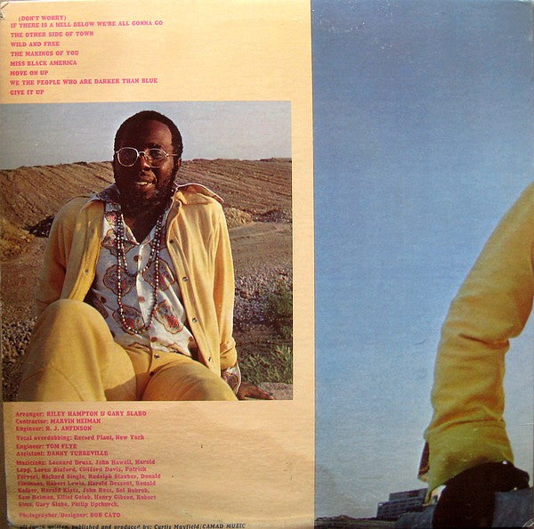 Curtis Mayfield : Curtis (LP, Album, Mon)