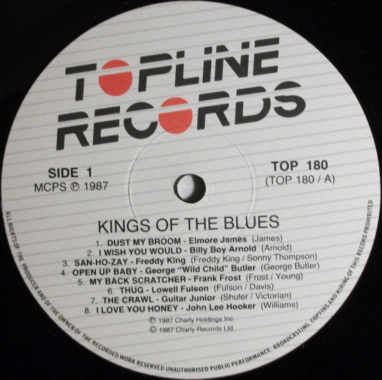 Various : Kings Of The Blues (LP, Comp)