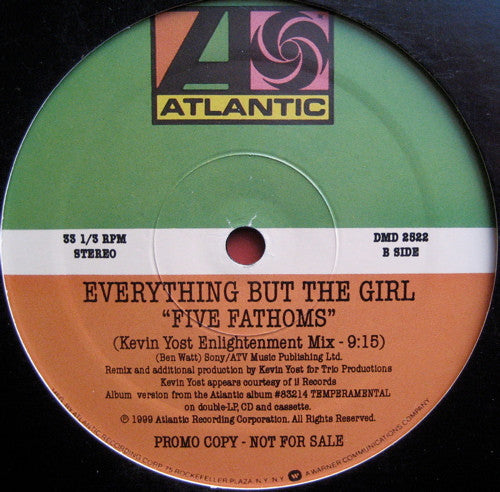 Everything But The Girl : Five Fathoms (2x12", Promo)