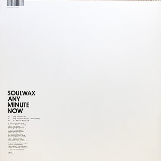 Soulwax : Any Minute Now (12", Single)